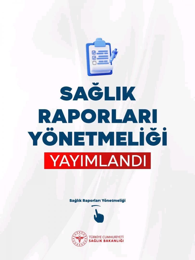 SAĞLIK RAPORLARINDA DEV REFORM!