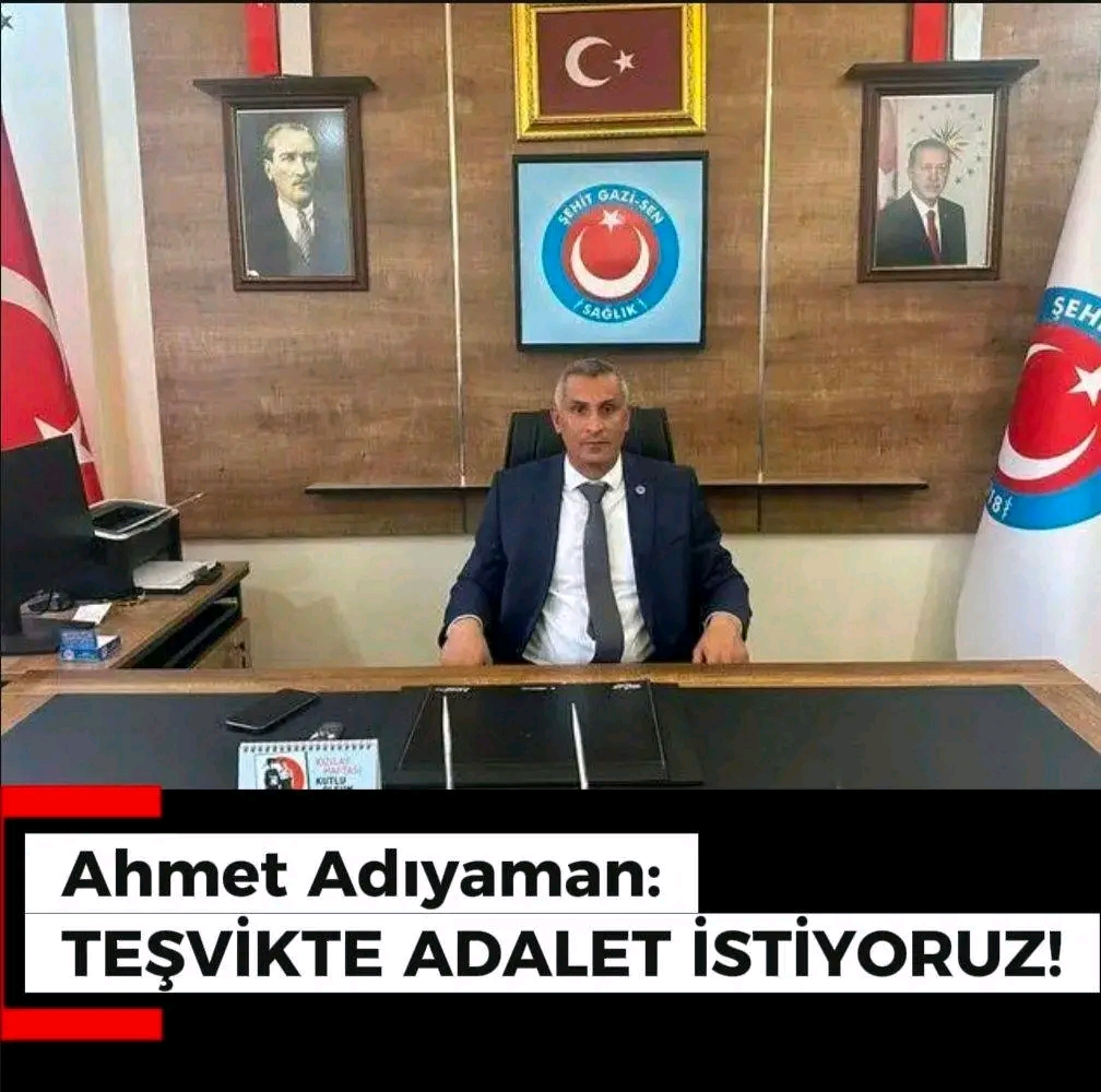 Teşvikte Adalet İstiyoruz 
