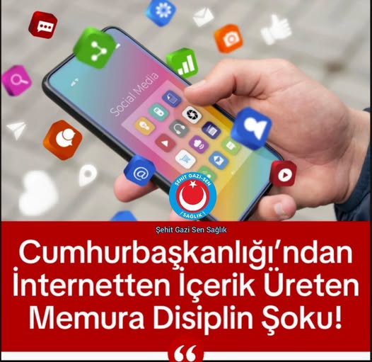 İçerik Üreten Memura Disiplin Şoku