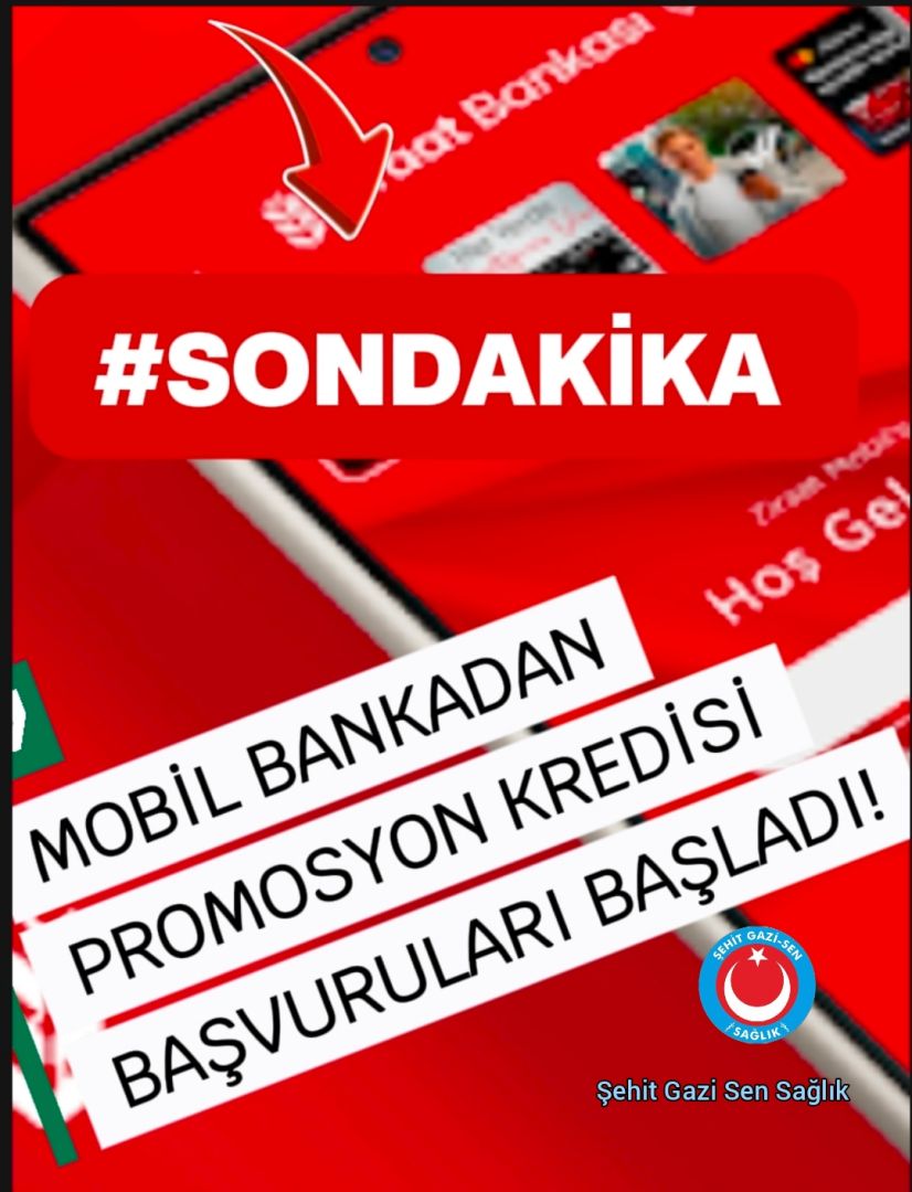 PROMOSYON KREDİSİNDE MOBİL KULLANIM BAŞLADI 