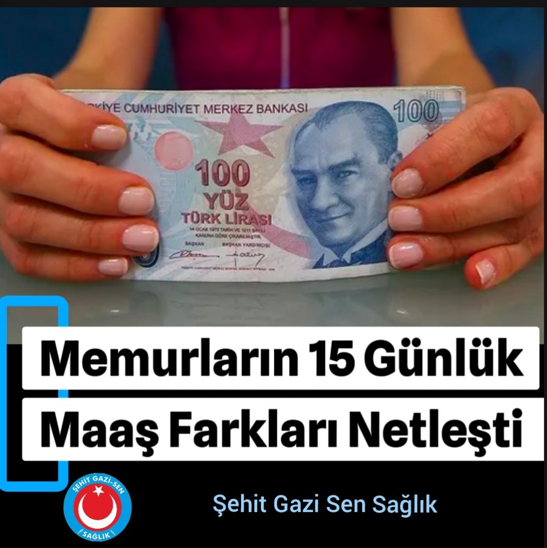 MEMURLARIN 14 GÜNLÜK MAAŞ FARKLARI NETLEŞTİ!