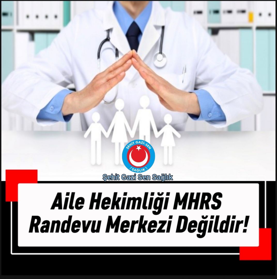 Aile Hekimliği MHRS randevu Merkezi Değildir!