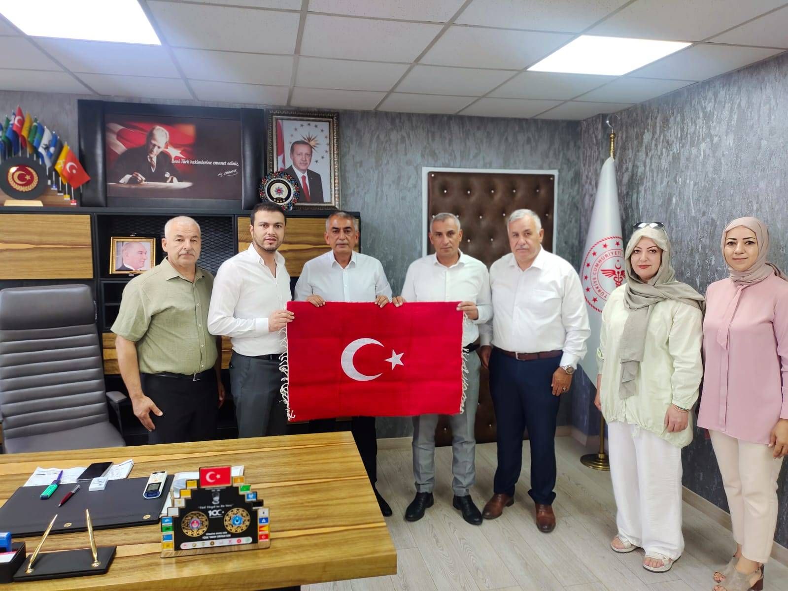 IĞDIR İL SAĞLIK MÜDÜRLÜĞÜNE VE DEVLET HASTANESİNE ZİYARET