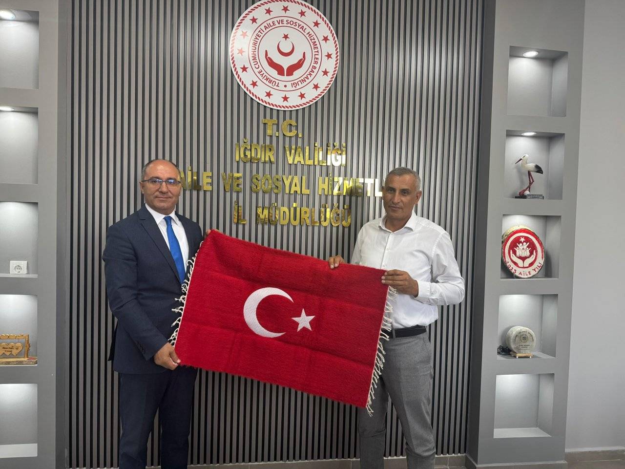 IĞDIR AİLE SOSYAL HİZMETLER İL MÜDÜRLÜĞÜNE ZİYARET
