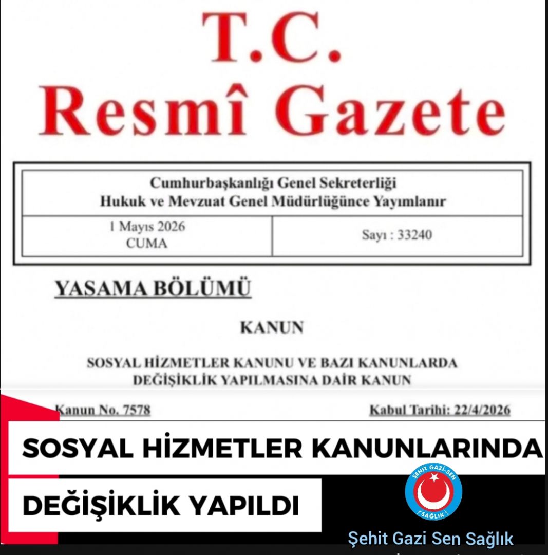 AİLE SOSYAL HİZMETLER BAKANLIĞINDA ÖNEMLİ KANUN DEĞİŞİKLİĞİ!